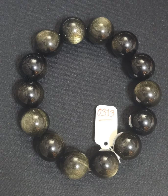 Gold Sheen Obsidian (โกลด์ ชีน ออบซิเดียน)