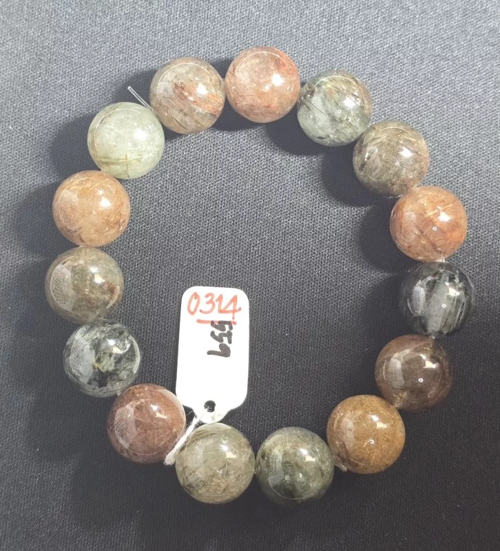 Rutilated Quartz 5 Colors (ไหม 5 สี)