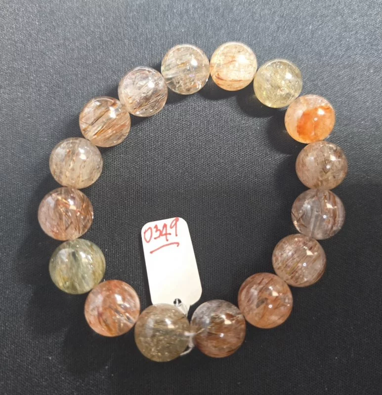 Rutilated Quartz 5 Colors (ไหม 5 สี)