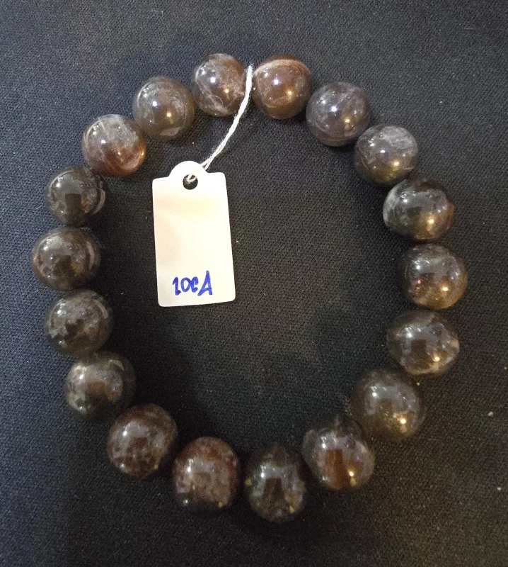 Black Rutilated Quartz (ควอตซ์ไหมสีดำ)