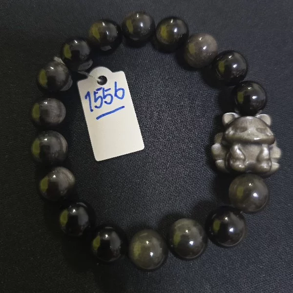 Silver Sheen Obsidian (ออบซิเดียนเงิน)