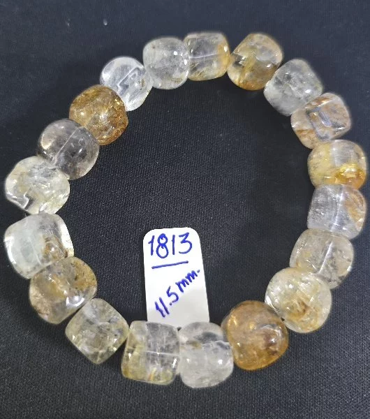Herkimer Diamond with Petroleum (เฮอร์คิเมอร์ ไดมอนด์ ติดปิโตรเลียม)