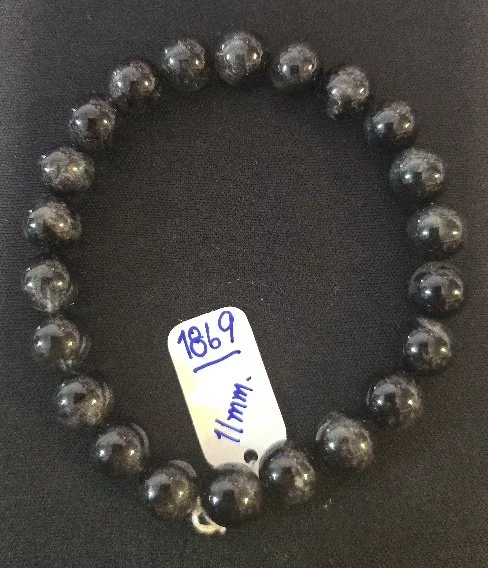 Black Rutilated Quartz (ควอตซ์ไหมสีดำ)
