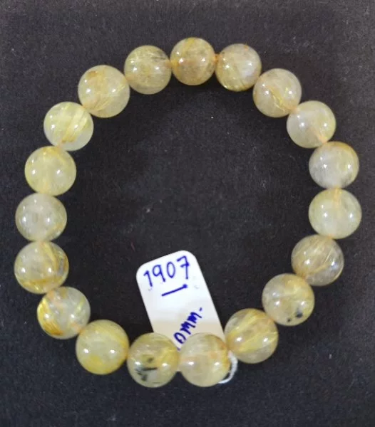 Golden Rutilated Quartz (ไหมเศรษฐี)