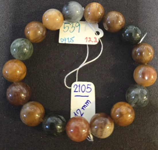 Rutilated Quartz 5 Colors (ไหม 5 สี)