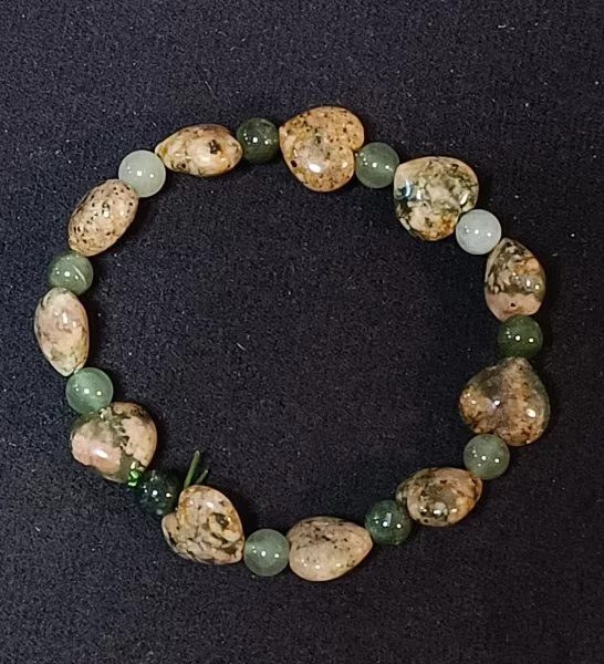Green Sakura Agate (หินซากุระเขียว)