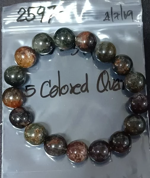 5 Colored Quartz (แก้วโป่งข่าม 5 สี)