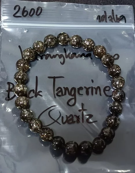 Black Tangerine Quartz (แบล็ก แทนเจอรีน ควอตซ์)