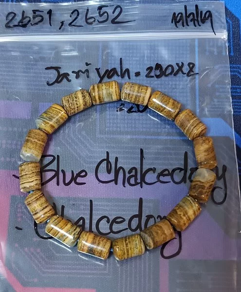 Blue Chalcedony (บลูคาซิโดนี)