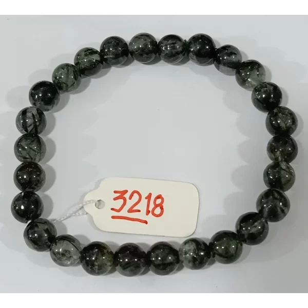 Green Rutilated Quartz (ไหมเขียว)