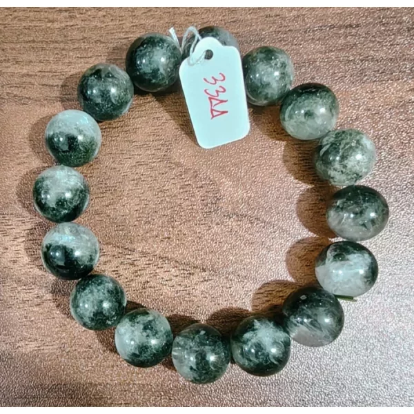 Green Rutilated Quartz (ไหมเขียว)